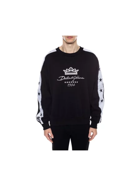 Bluza Dolce And Gabbana z logo czarna