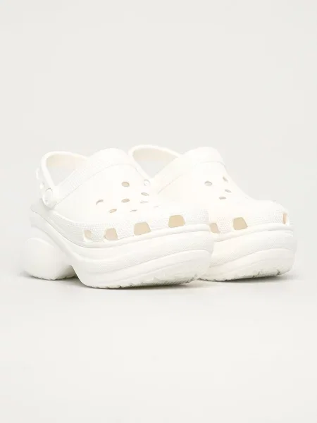 Crocs papuci Bae Clog alb