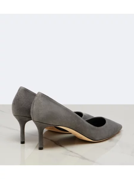 Salonarji Jimmy Choo iz semiša siva