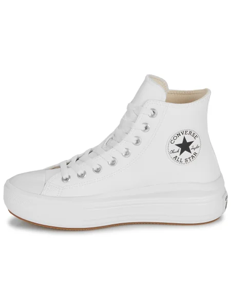Pantofi Converse din piele alb