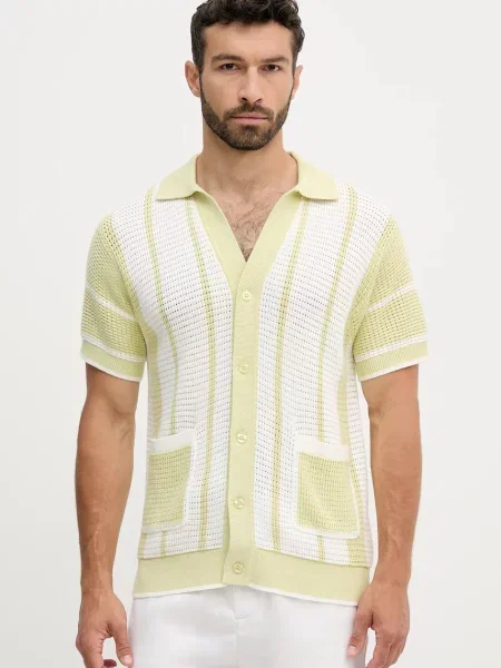 Жилетка Frescobol Carioca зелено жълто