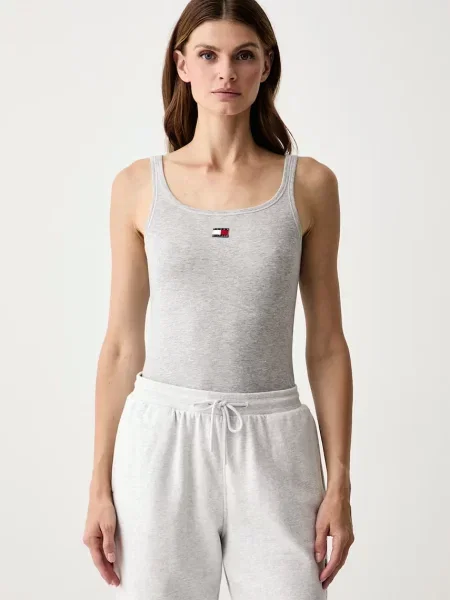 Tommy Hilfiger топ дамски от с 3 броя сиво