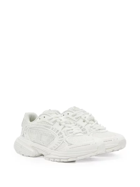Stras sneakerși Diesel alb