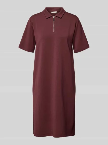 Sukienka polo z krótkim zamkiem błyskawicznym Christian Berg Woman