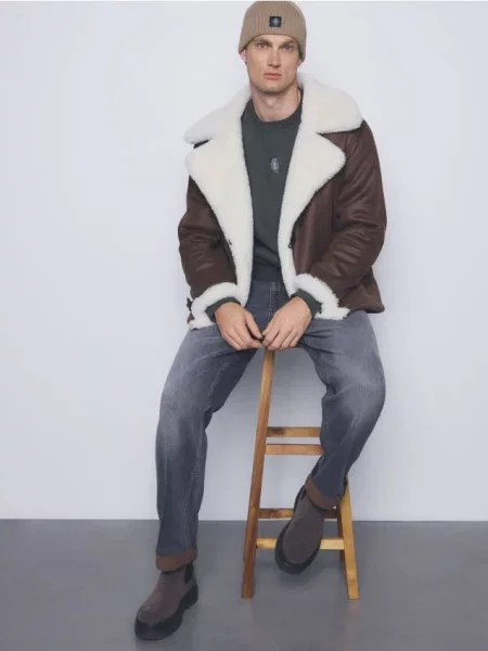 Reserved Дублянка золотисто-коричневий коричнева