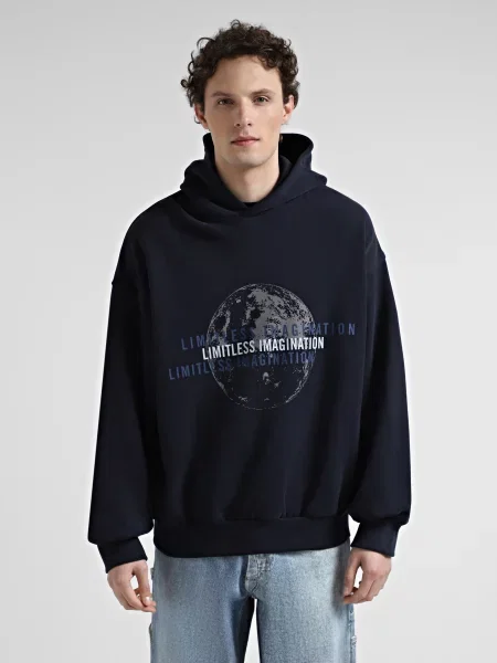 Худи Emporio Armani синее