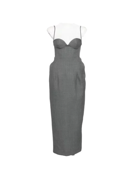 Rochie midi Magda Butrym gri