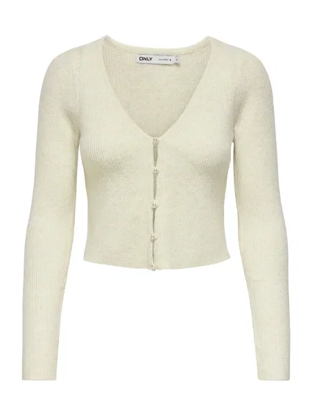 ONLY Geacă tricotată ONLRICA crem