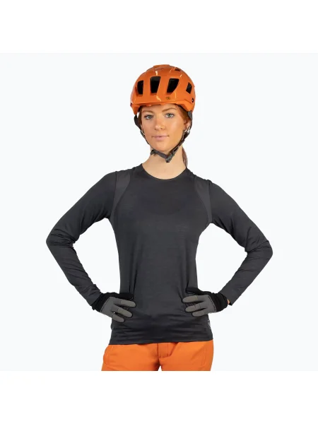 Olcsóbban. Női kerékpáros hosszú ujjú felső Endura Singletrack grey szürke