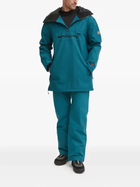 Geacă de schi Rip Curl cu glugă albastru