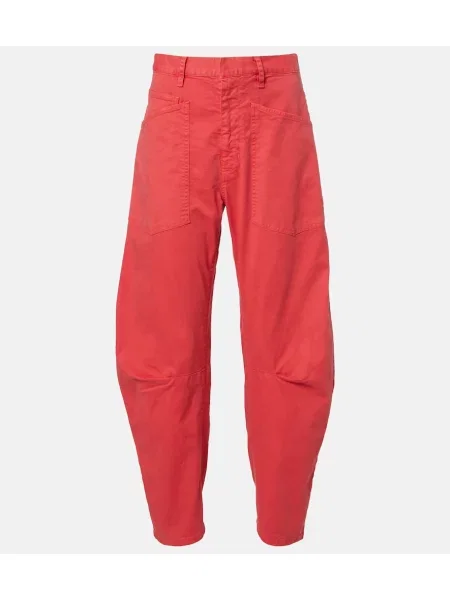 Pantaloni Nili Lotan roșu