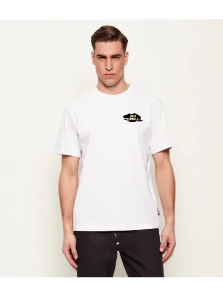 Just Cavalli Tricou alb