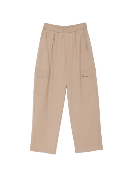 Pantaloni cargo Fabiana Filippi maro