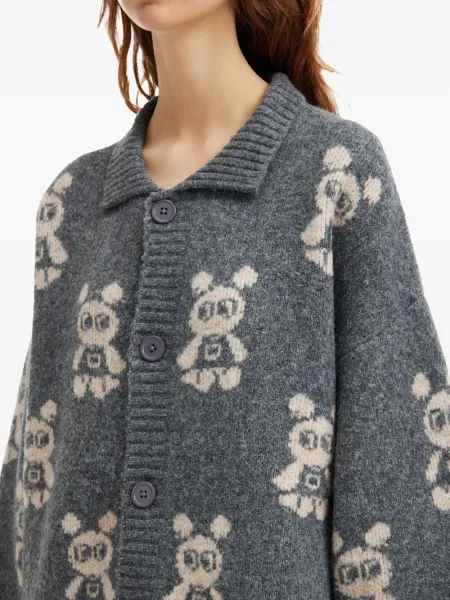 Cardigan Mini Cream gri