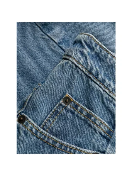 Szerokie jeansy Maison Margiela niebieskie