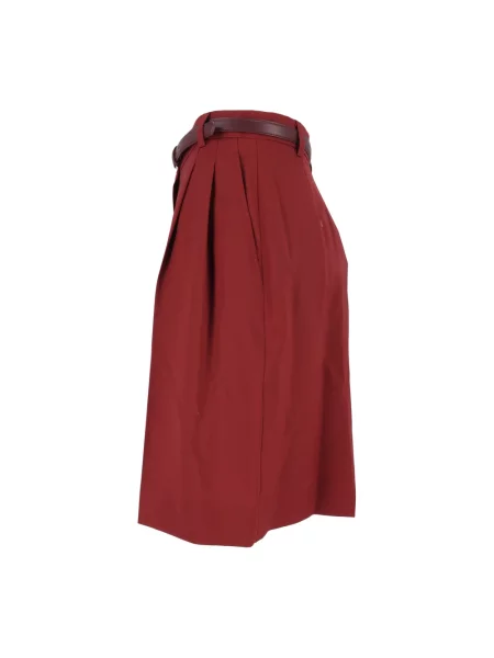 Bermudy Max Mara Studio czerwone