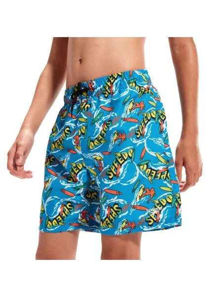 Spodenki szorty do pływania dla dzieci Speedo Watershort niebieskie