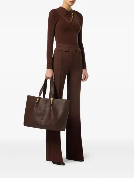 Pantaloni Elisabetta Franchi maro