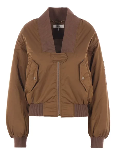 Geacă bomber Chloé maro