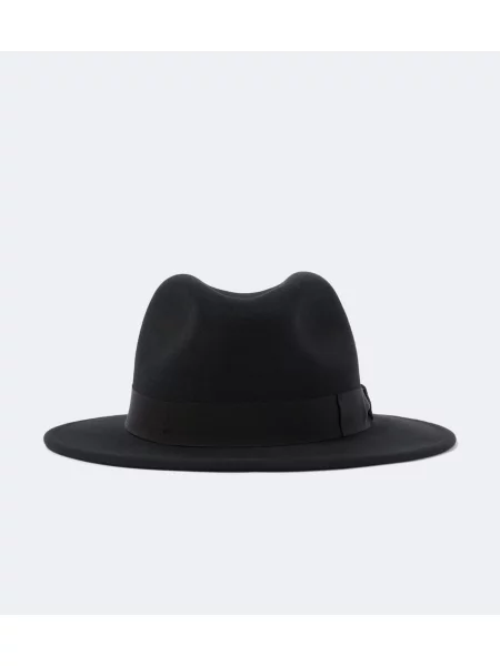 Pălărie Borsalino de lână negru