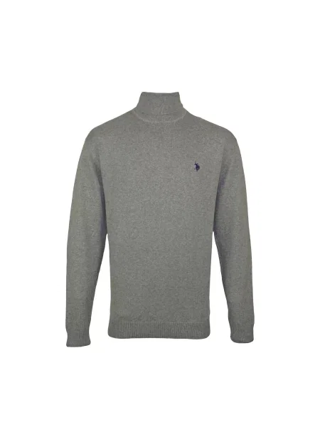 U.S. POLO ASSN. Pulover albastru gri