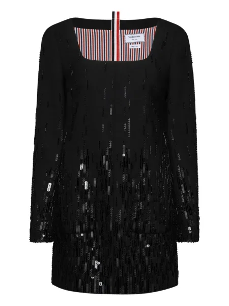 Rochie mini Thom Browne negru