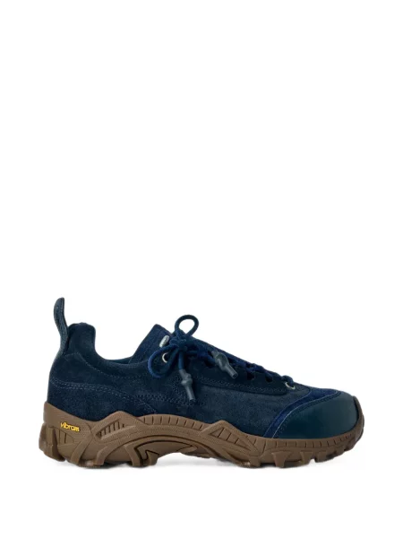 Sneakerși Our Legacy din piele de căprioară de drumeție albastru