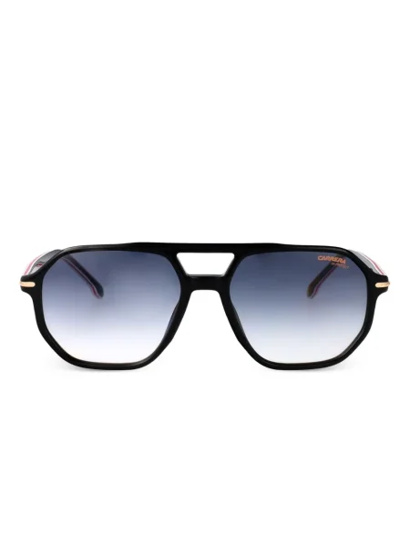 Ochelari de soare Carrera cu imprimeu geometric negru