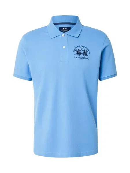 La Martina Tricou bleumarin / deschis albastru