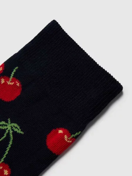 Skarpety Happy Socks z nadrukiem niebieskie