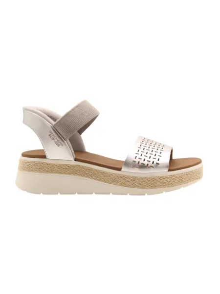 Sandały Skechers szare