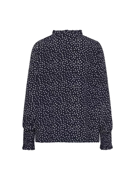 Lniana bluzka Saint Tropez niebieska