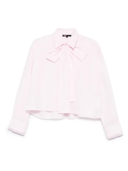 Cămașă Maje cu funde roz