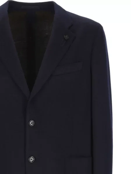 Sacou Lardini cu model floral albastru