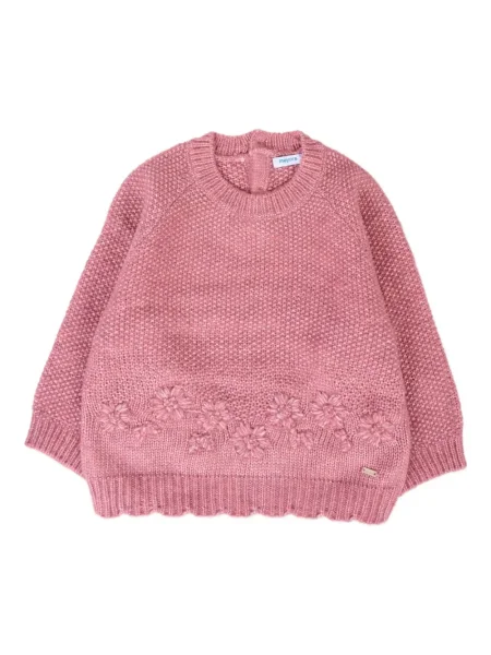 Sweter dziecięcy Mayoral różowy