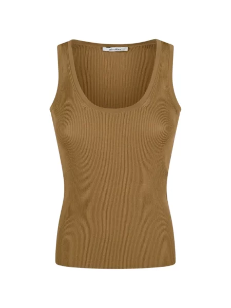 Top Max Mara tricotate maro