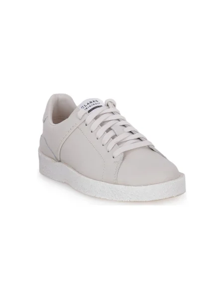 Sneakerși Clarks alb
