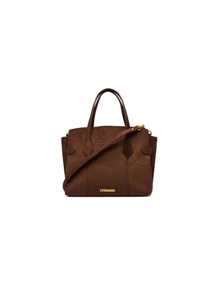Kabelka Steve Madden Bjoplin Chocolate/ Gold Universal hnědá