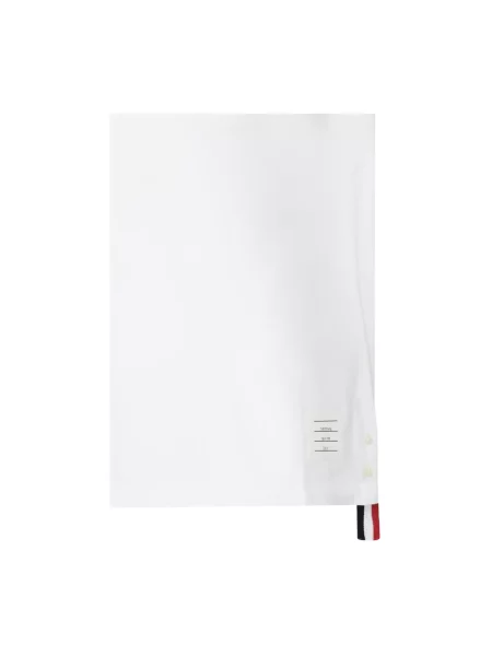Koszulka polo Thom Browne biała