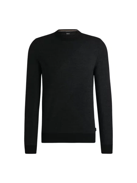 Sweter Boss czarny
