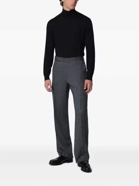 Pantaloni Lardini de lână gri