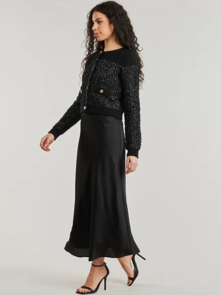Cardigan Karl Lagerfeld tricotate albastru
