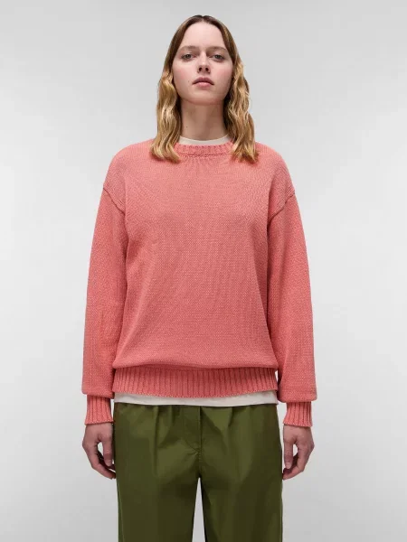 Світшот Napapijri Sambre Crew Neck помаранчевий