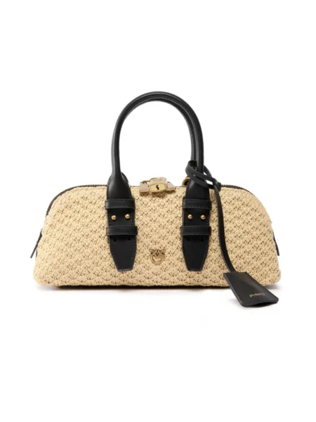 PINKO Torebki Kobieta ONE SIZE Escape Bag Horizontal beżowy