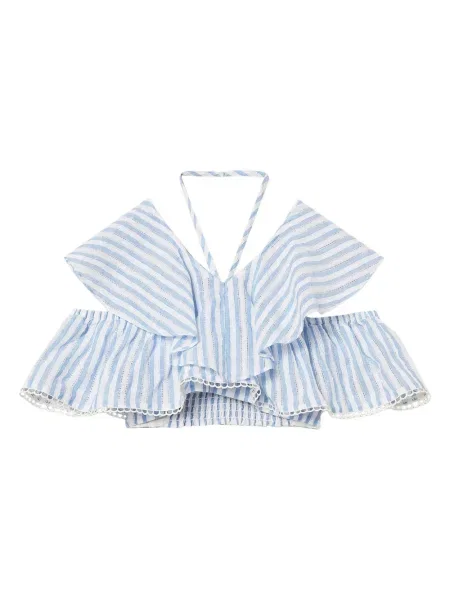 Top dziecięcy Twinset niebieski