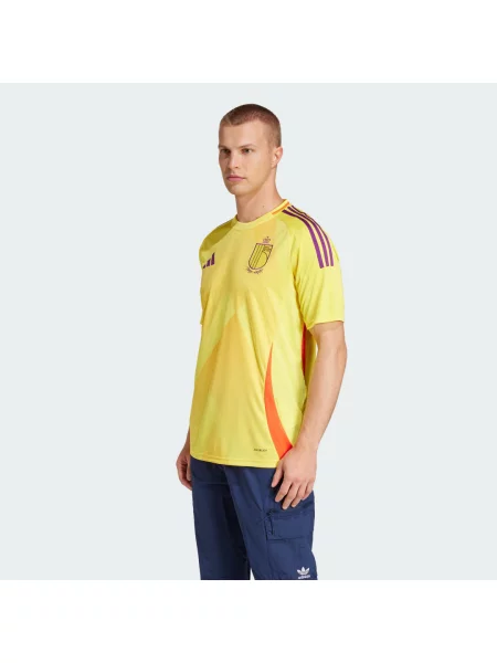 Koszulka Belgium 25 Women's Team Away żółta