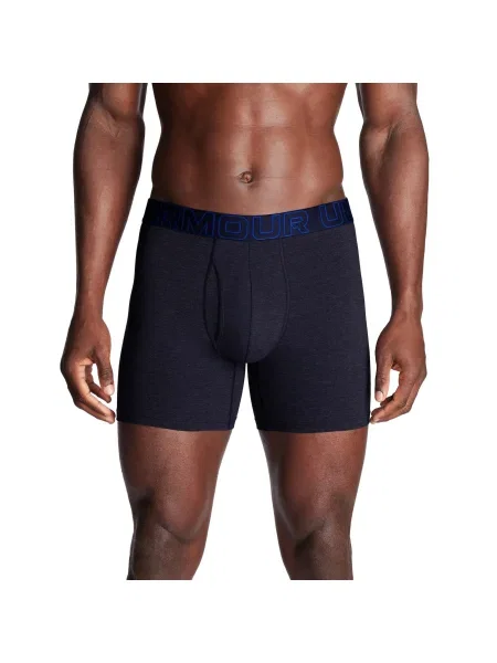 Under Armour Perf Cotton 6" férfi boxeralsó 3 pár éjfél/navy. Méret: L fekete