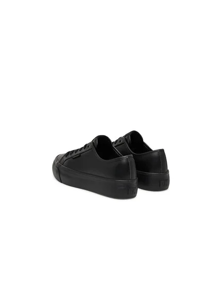 Sneakersy Calvin Klein Vulc Flatf Lace Up Lth čierna