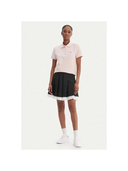 Tricou polo Lacoste roz