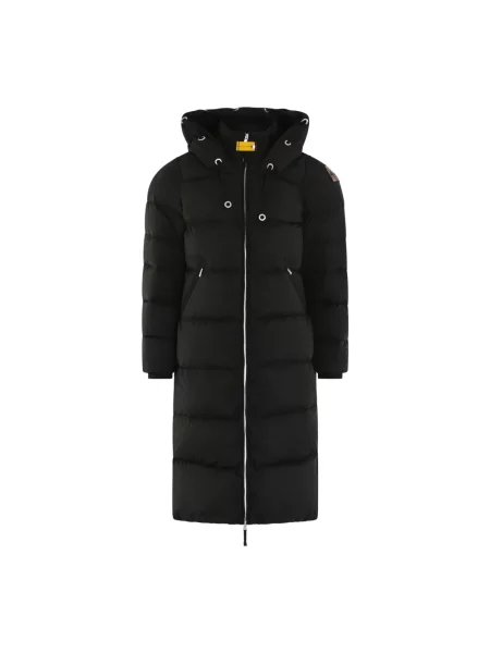 Długa parka Parajumpers z kapturem czarna